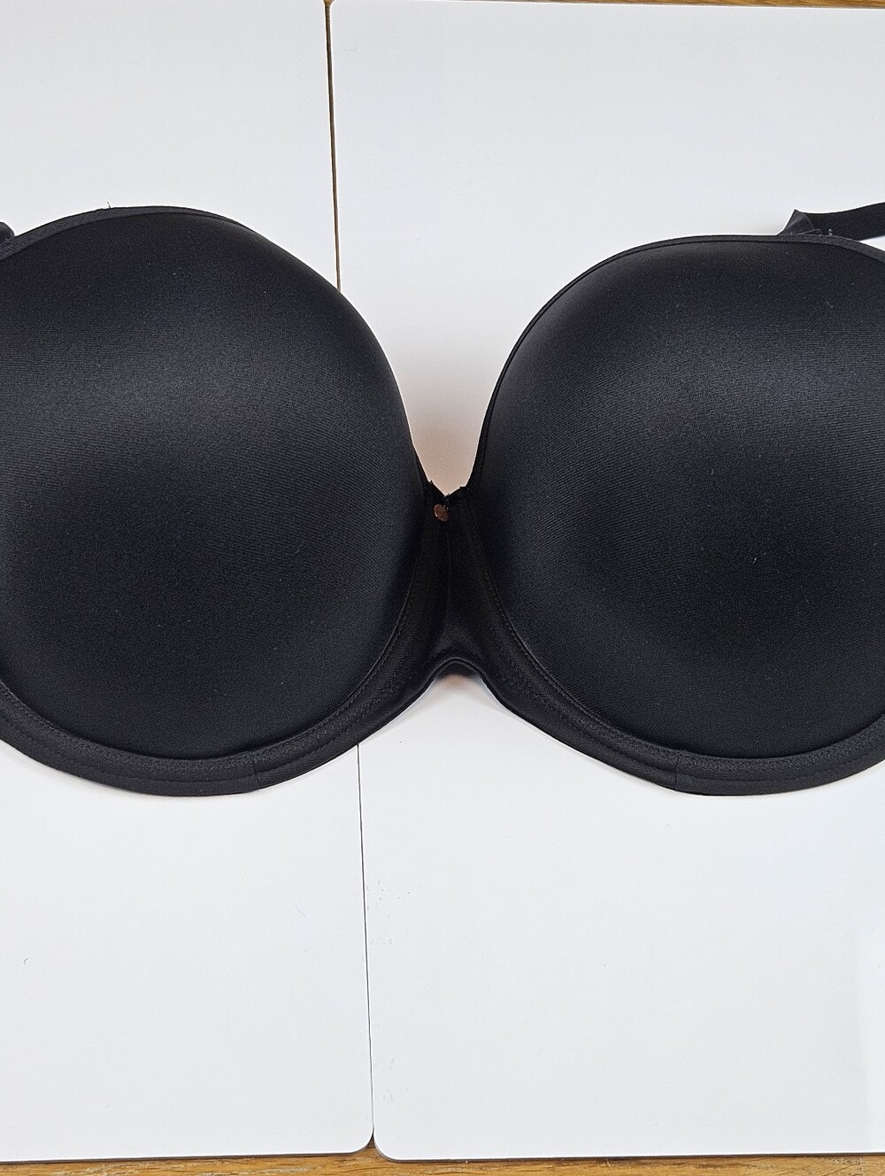 Elomi Smooth Black Slide & Lock Hook Underwire Support Bra Size 36M NWT